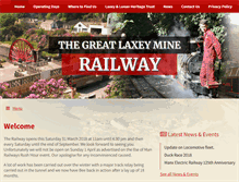Tablet Screenshot of laxeyminerailway.im